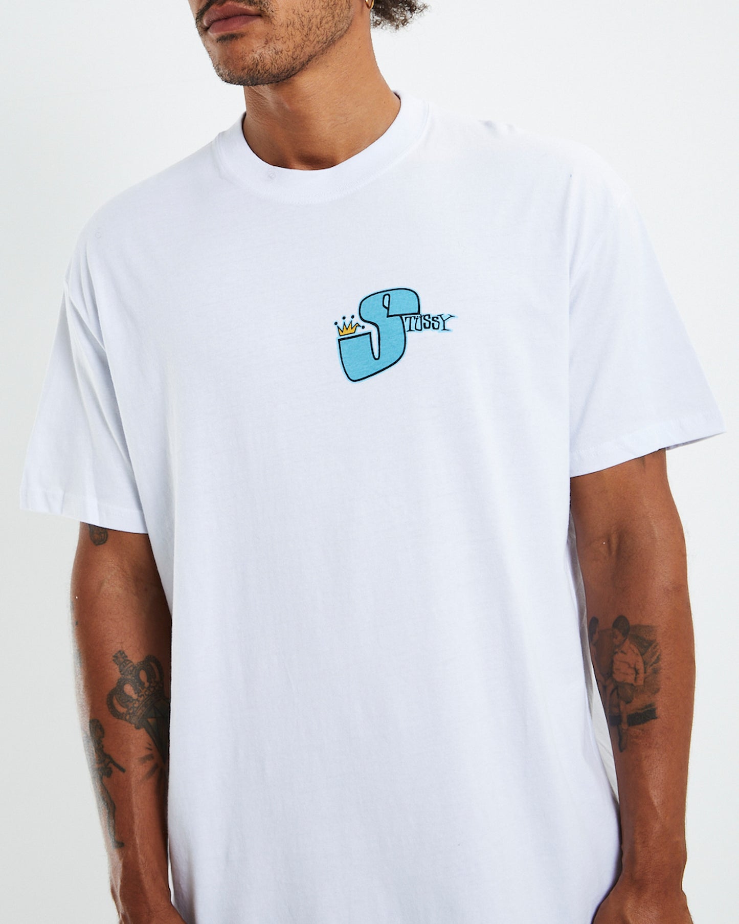 Phat S 50-50 Short Shirt T-Shirt White