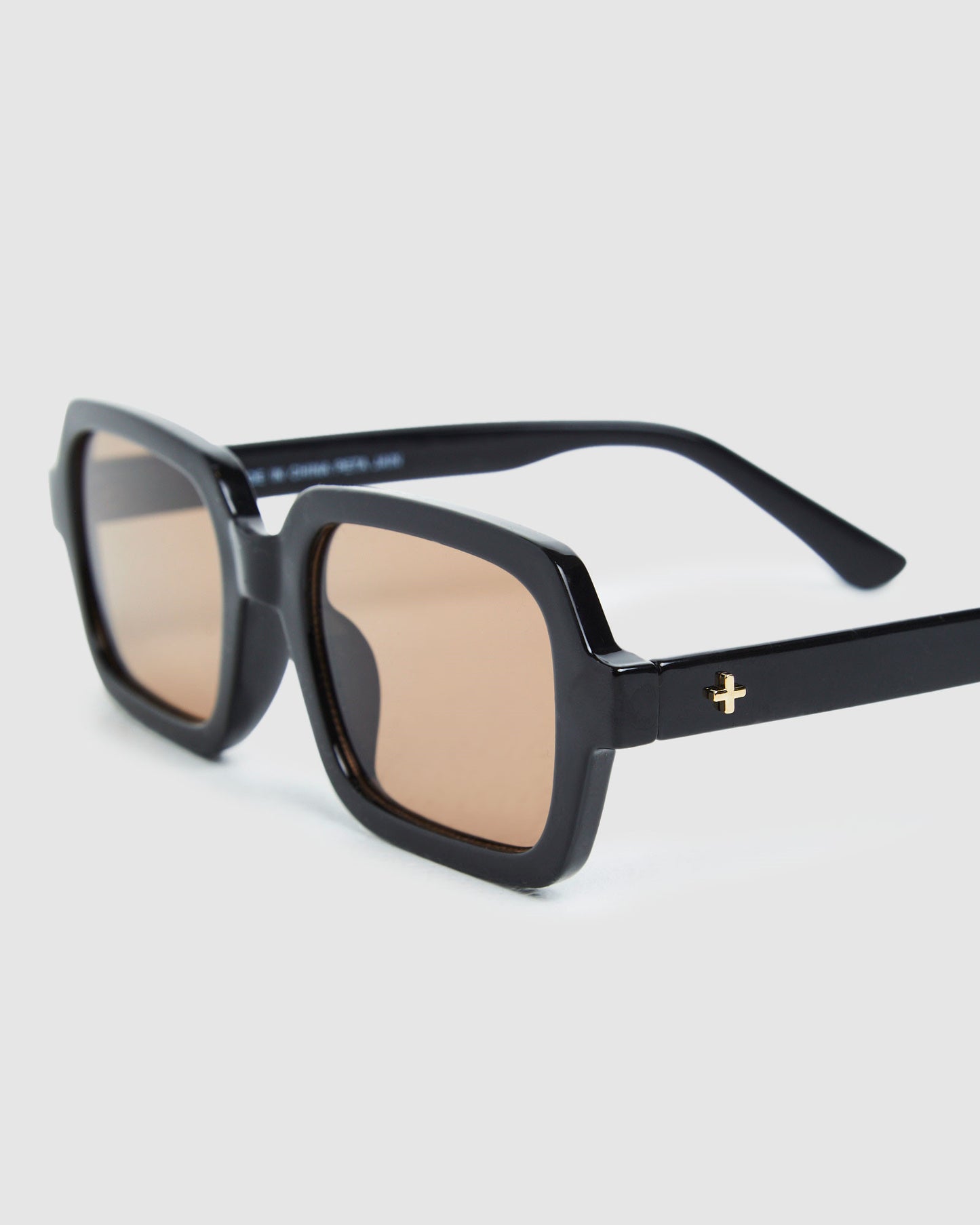 Elise Sunglasses Black/Brown