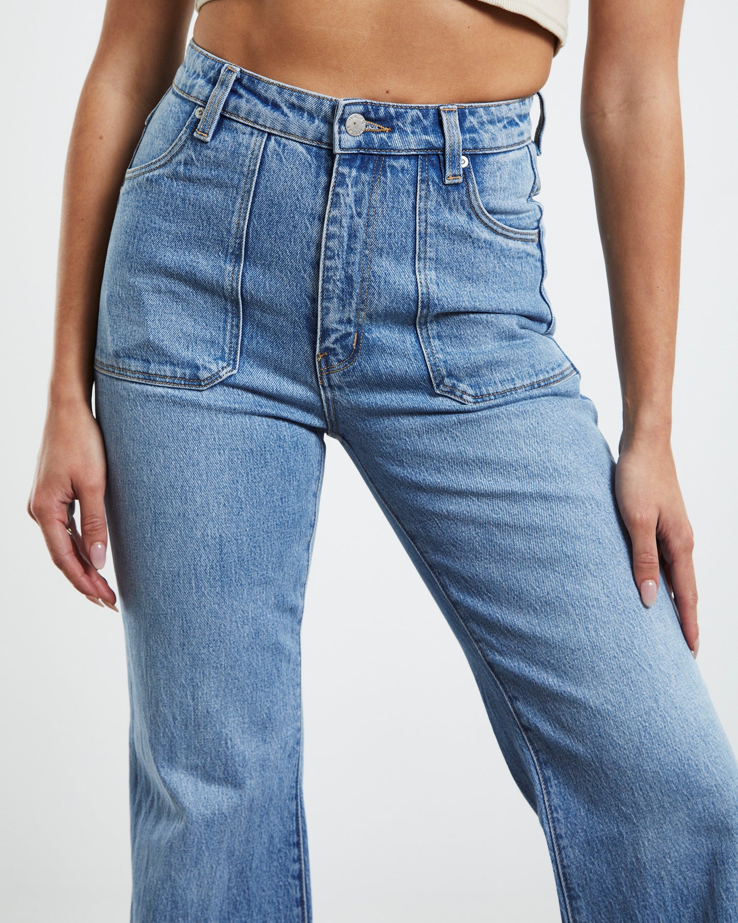 Phoebe Tonk x Rolla's Eastcoast Flare Jeans