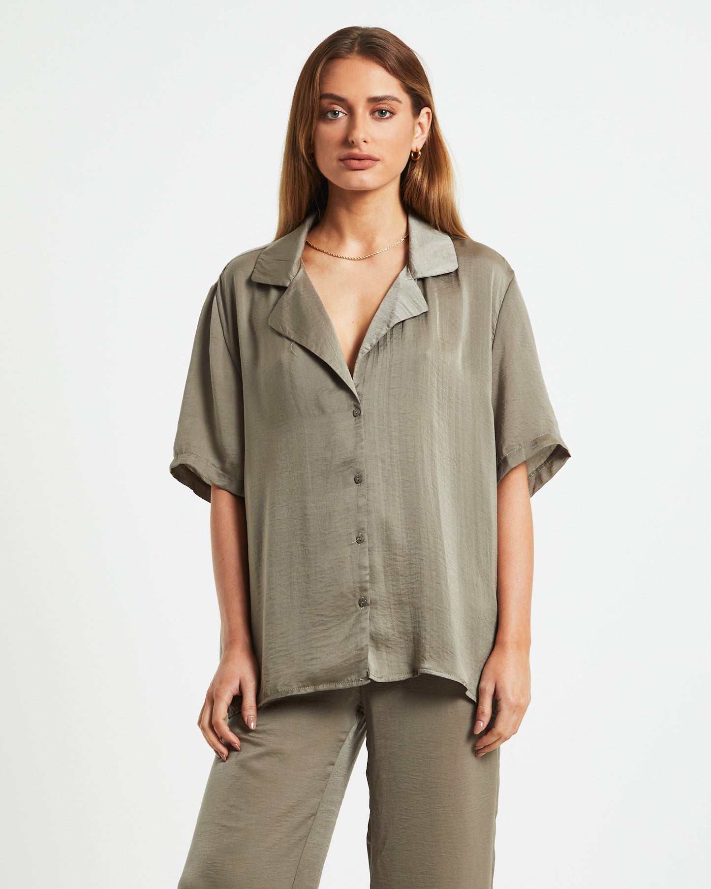 Hallie Shirt Olive