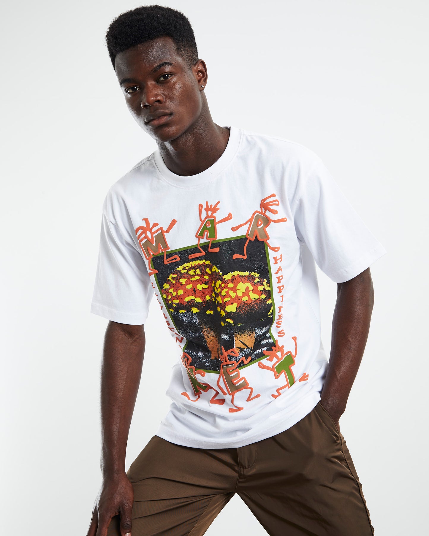 Mycology Short Sleeve T-Shirt White