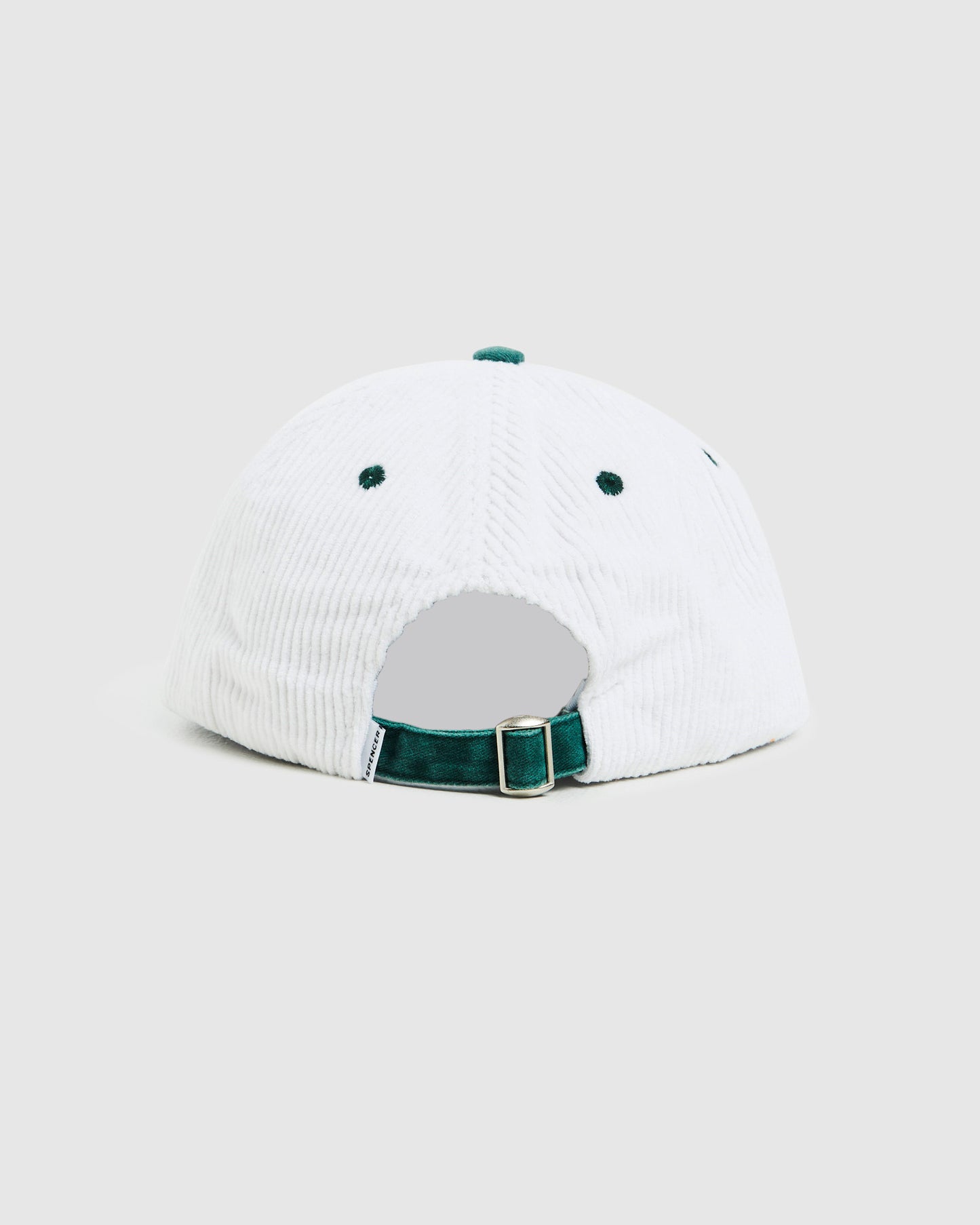 Court Cord Cap Ecru/Green