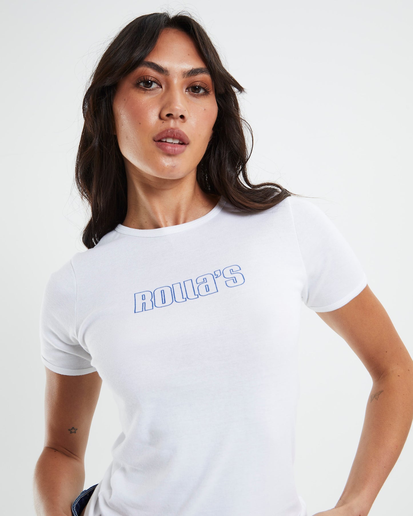 Baby Logo Tee White