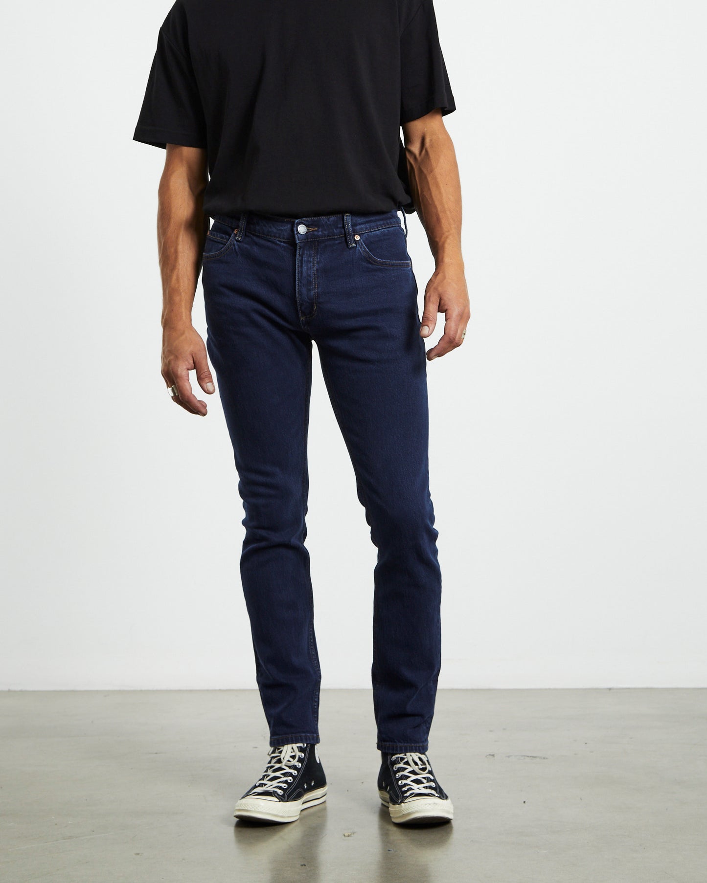 Stinger Skinny Denim Jeans Twistys Dark