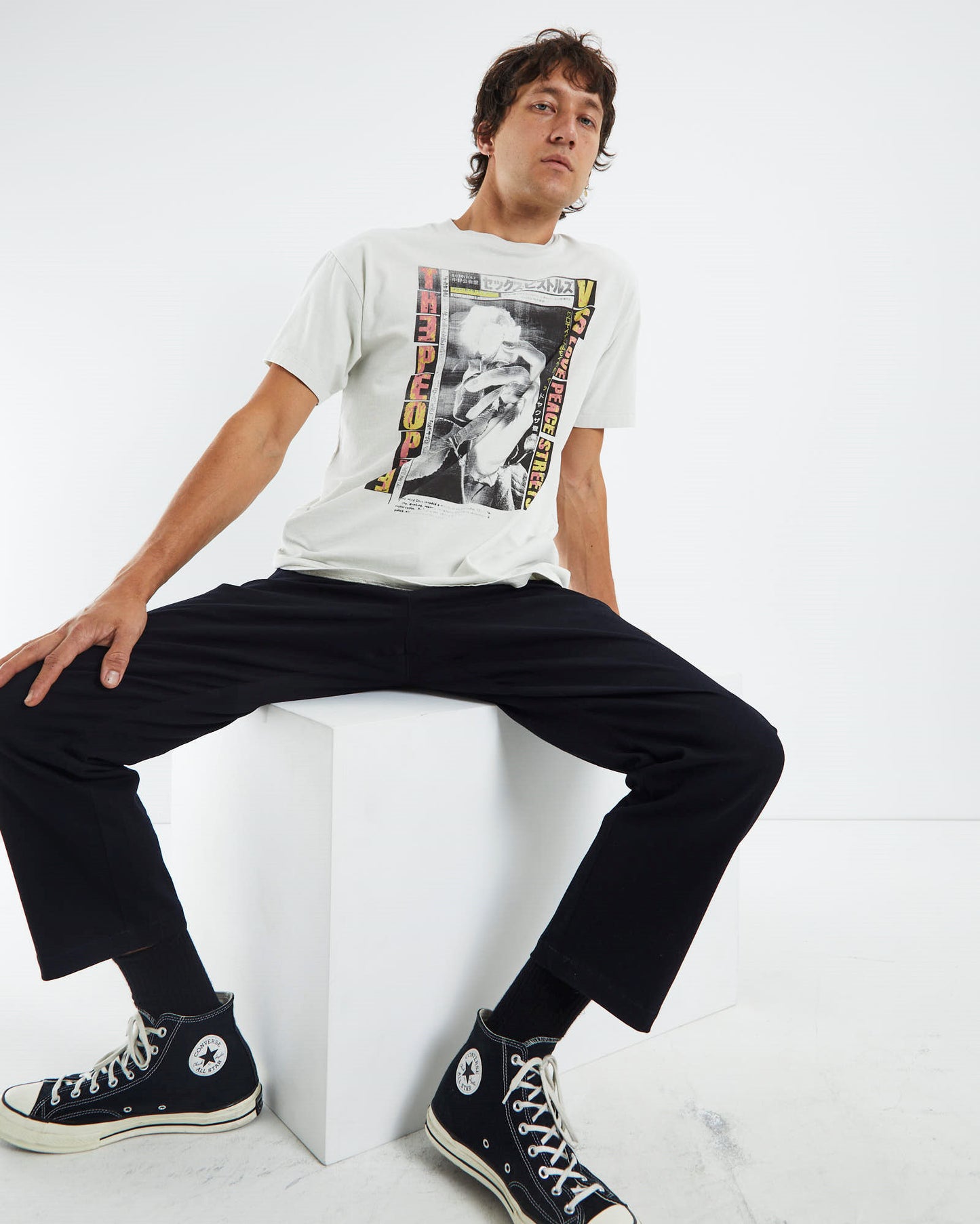 Cherub Vintage T-Shirt Antique White