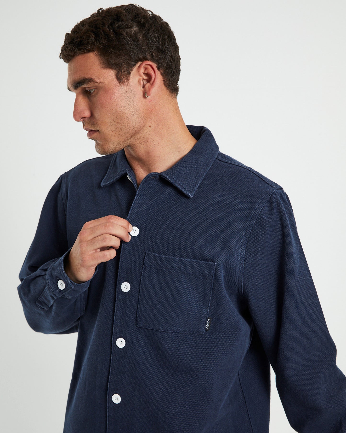ES War Long Sleeve Overshirt Navy