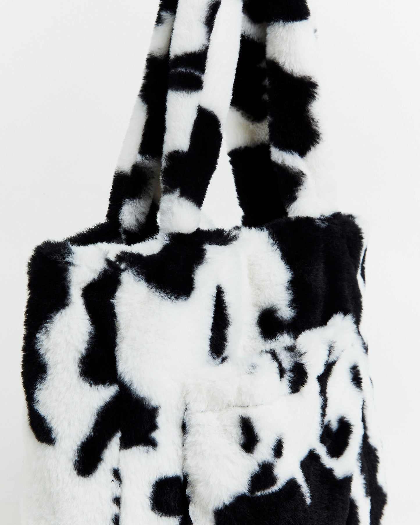 Cow Fuzzy Bag Multi