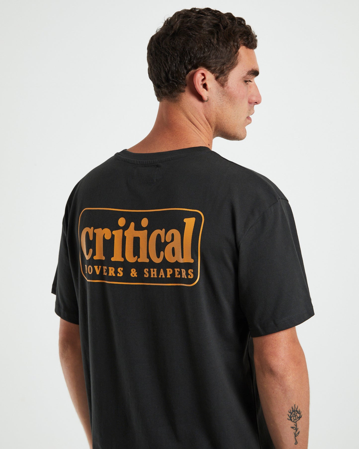 Shaker Short Sleeve T-Shirt Black