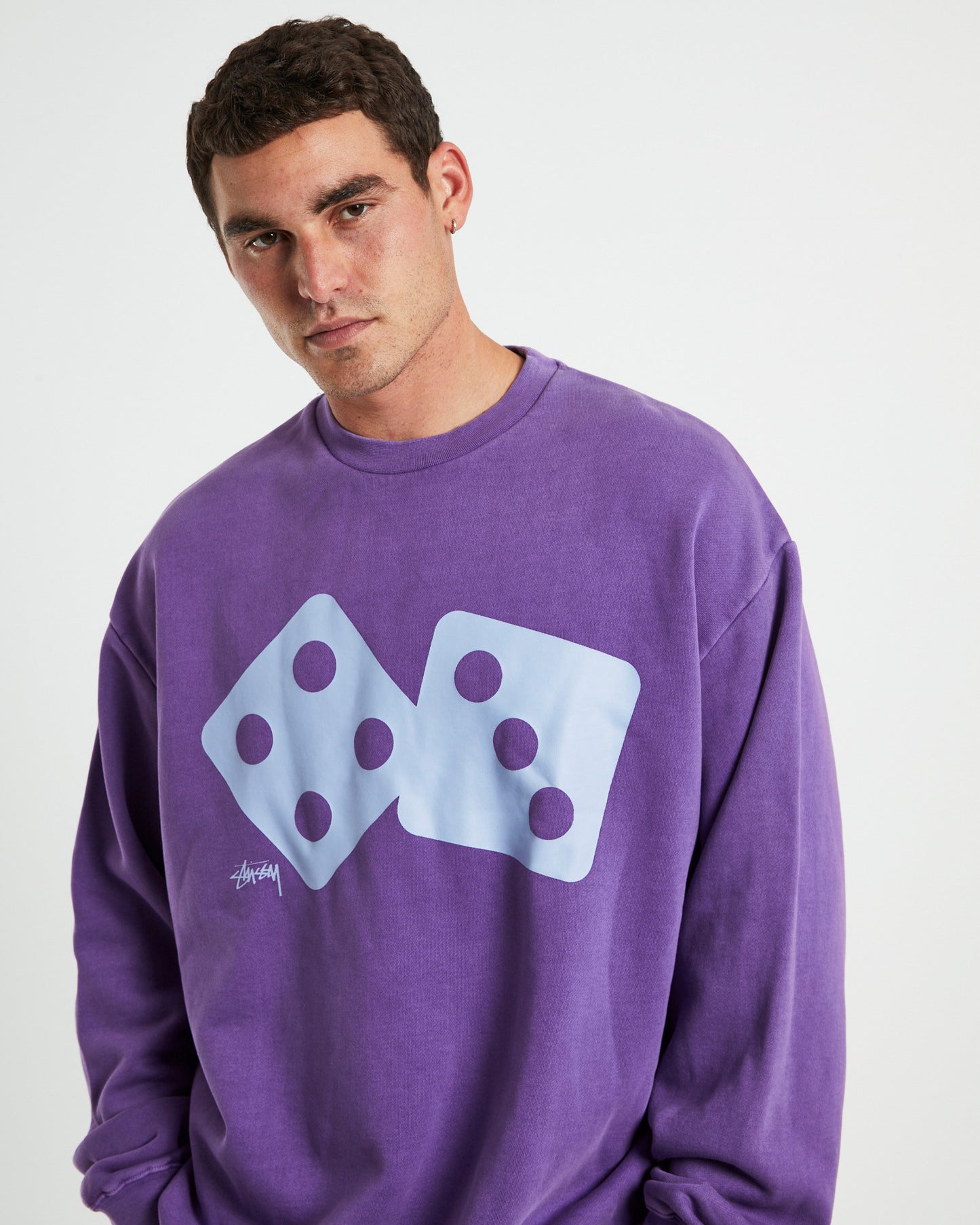 Two Dice 50-50 Crew Pigment Bright Violet