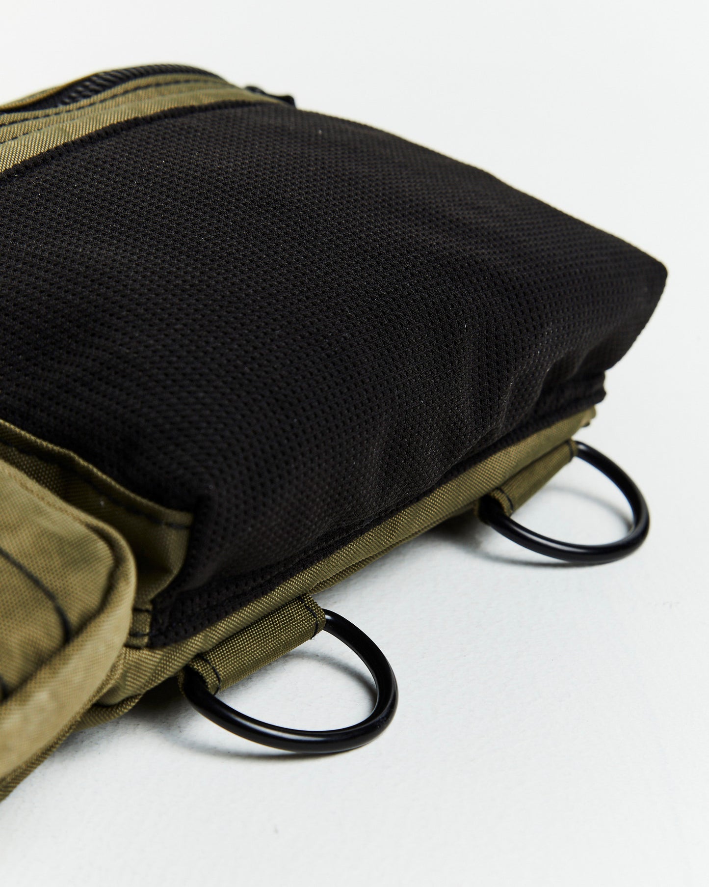 Multi Pocket Pouch Bum Bag in Green