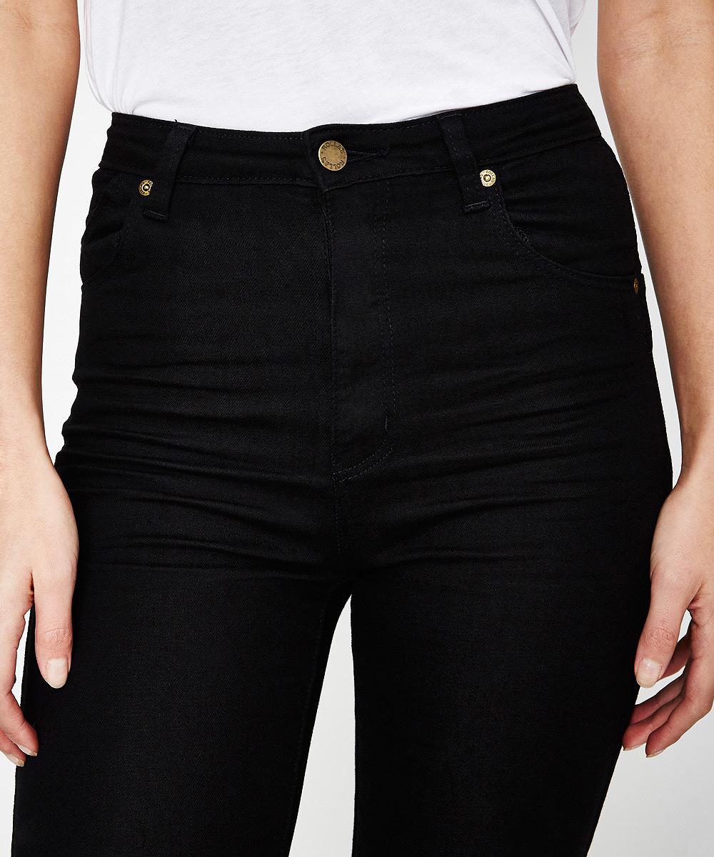 Eastcoast Crop Jean Galaxy Black