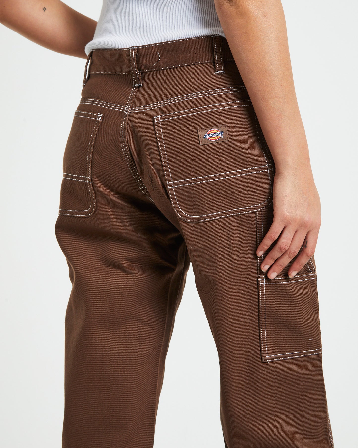 Low Rider Twill Pants in Timber Brown