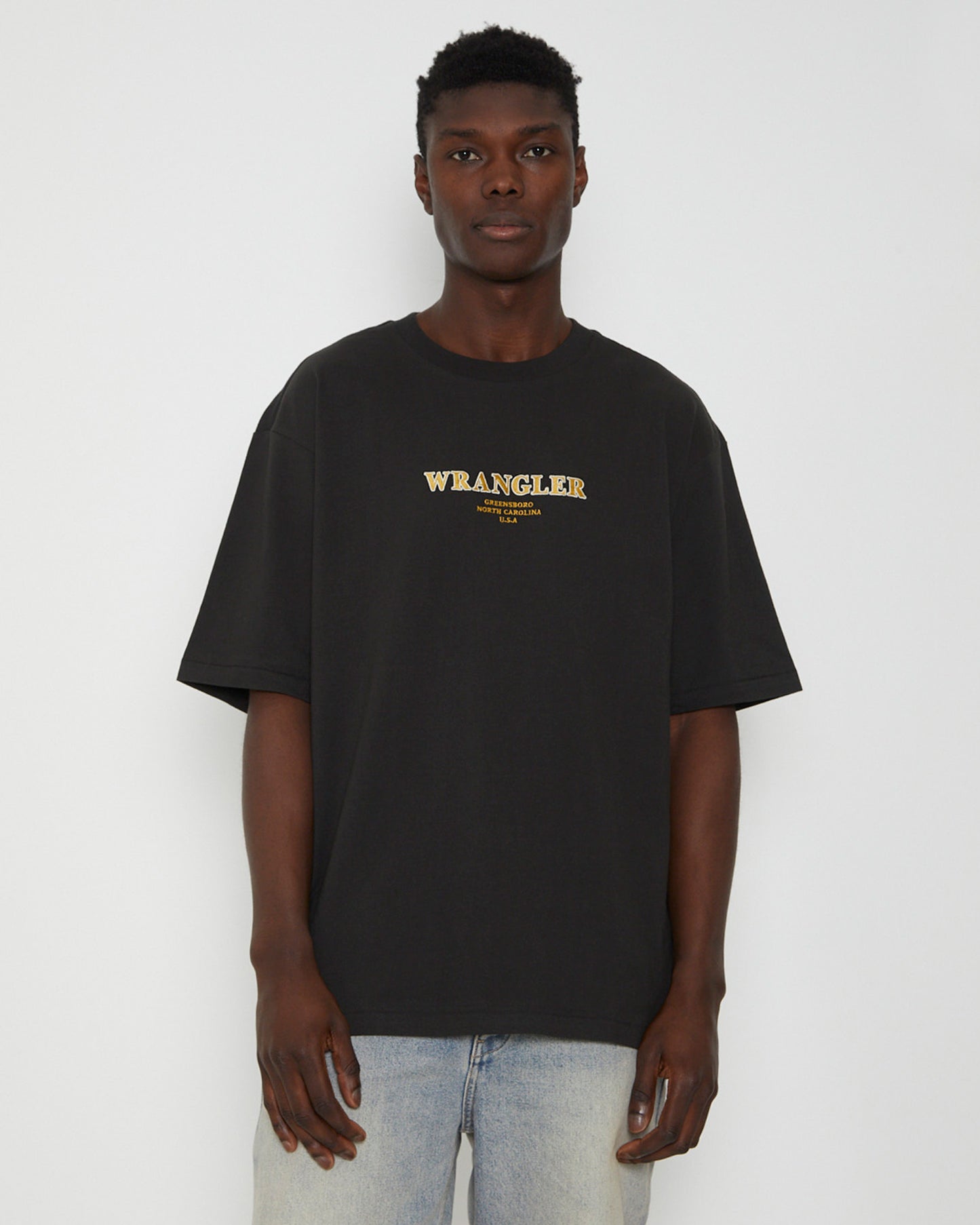Revival Slacker Short Sleeve T-Shirt in Worn Black