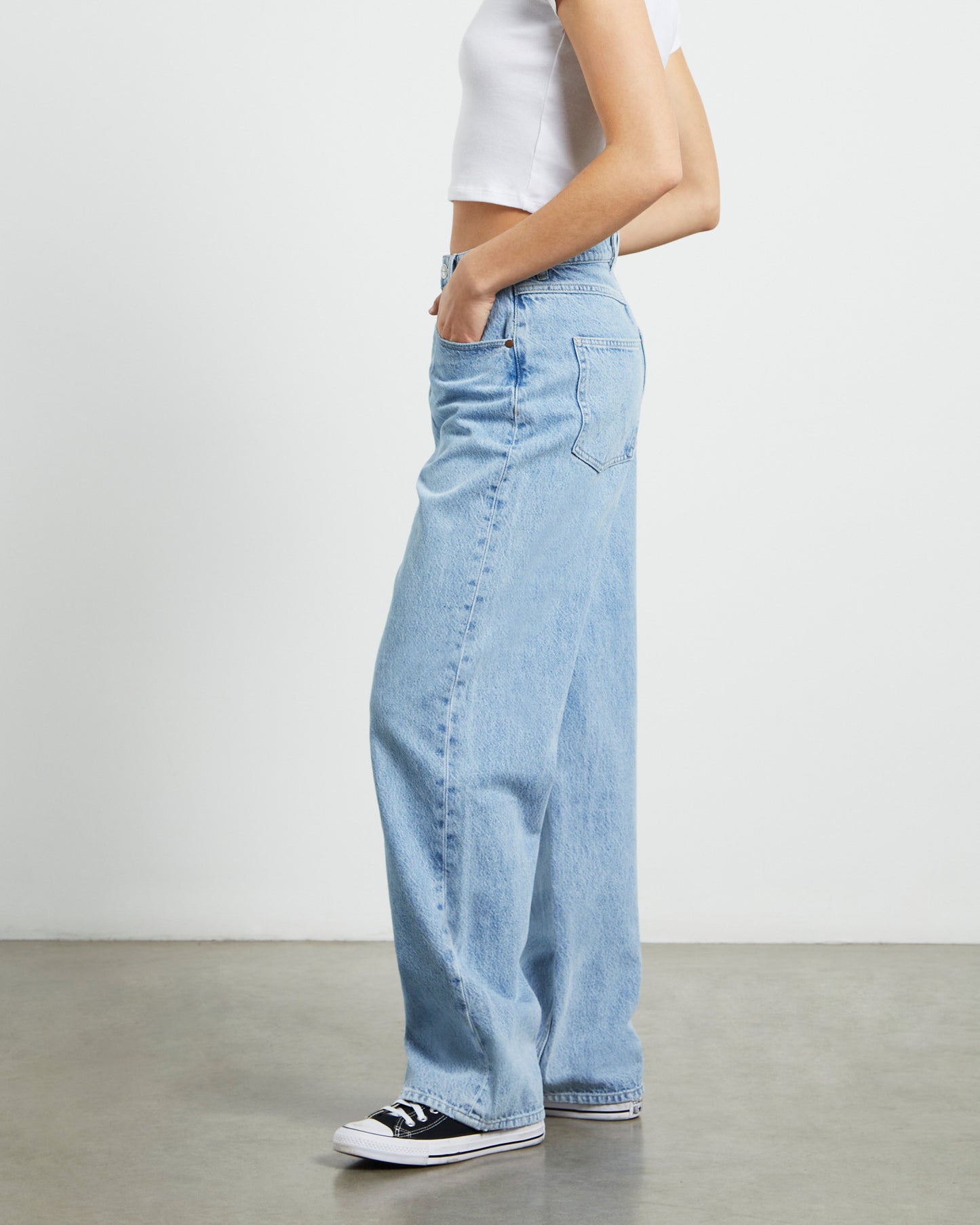 Bella Baggy Denim Jeans Roadie