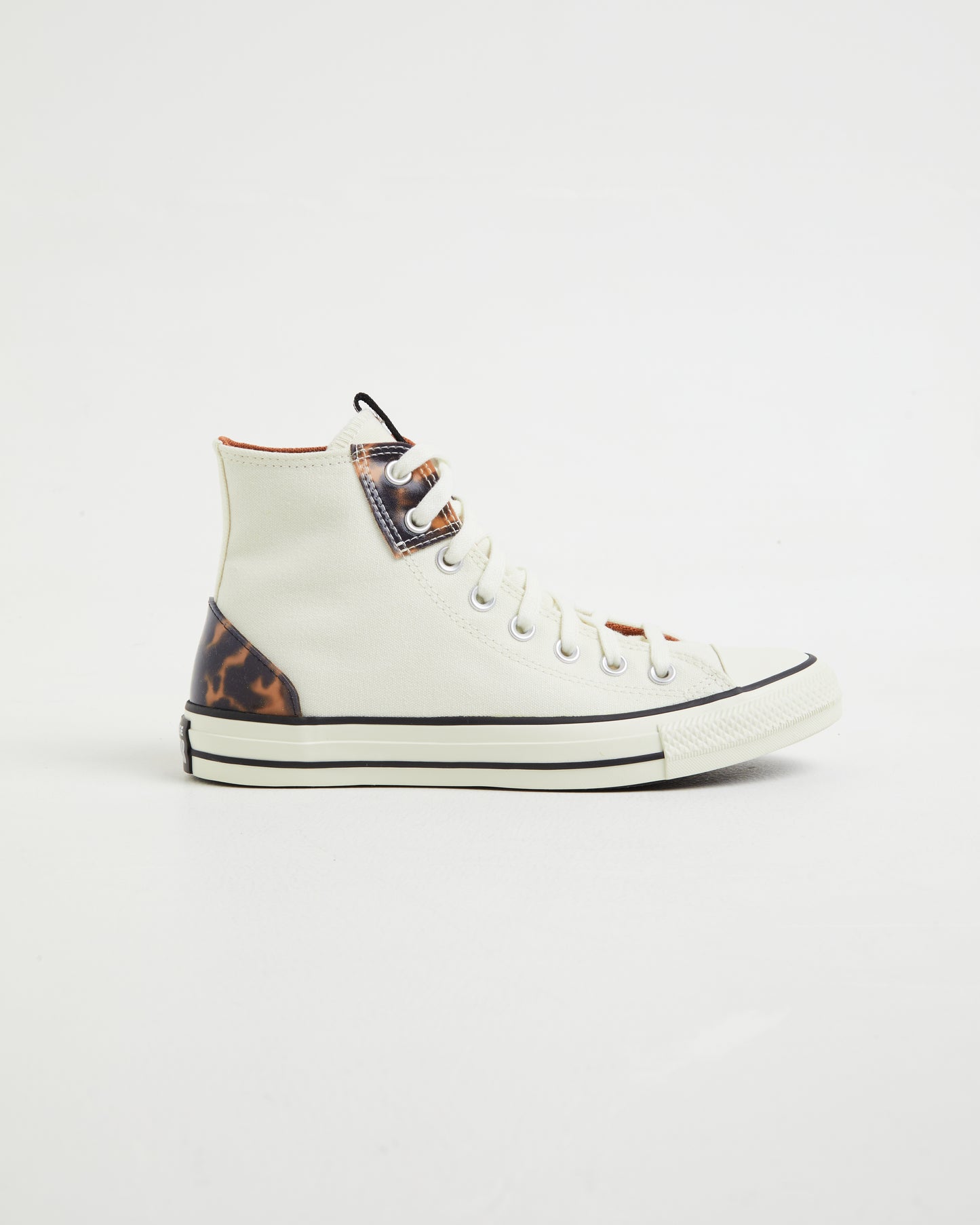 Chuck Taylor All Star Hi Top Sneakers in Tortoise White