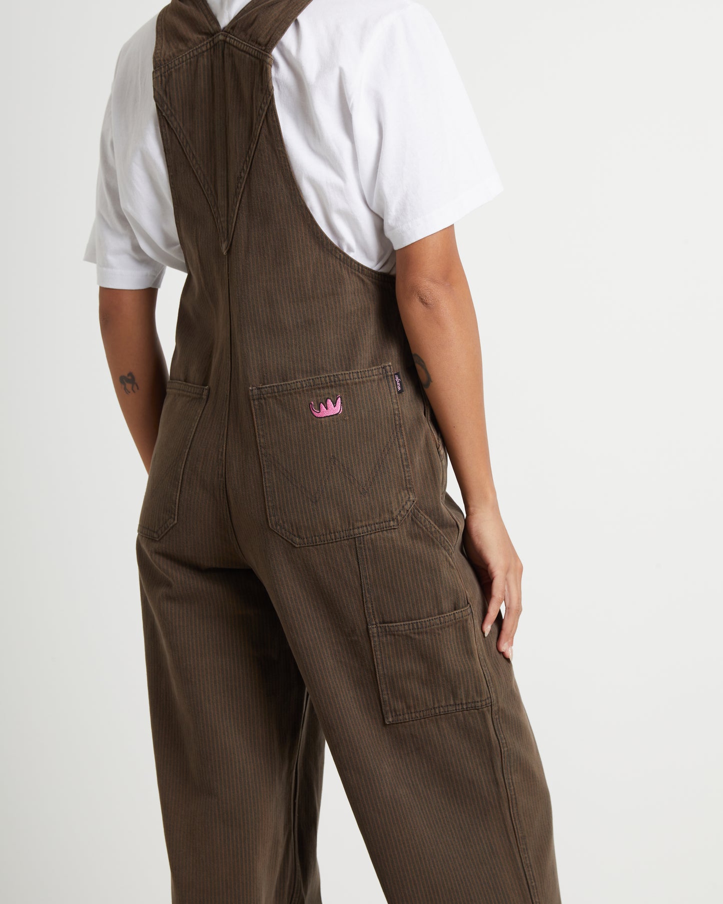 Get Gone Overalls in Choc Hickory Brown