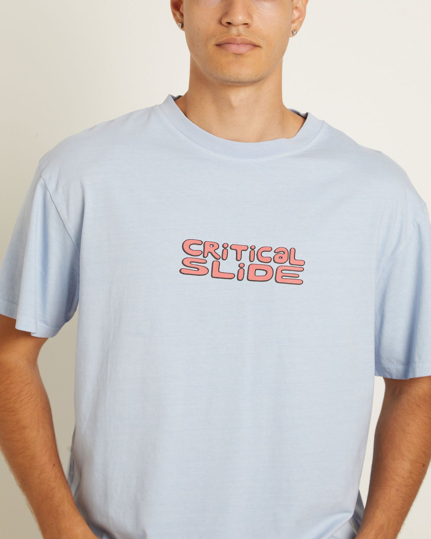 Slider T-Shirt in Sky