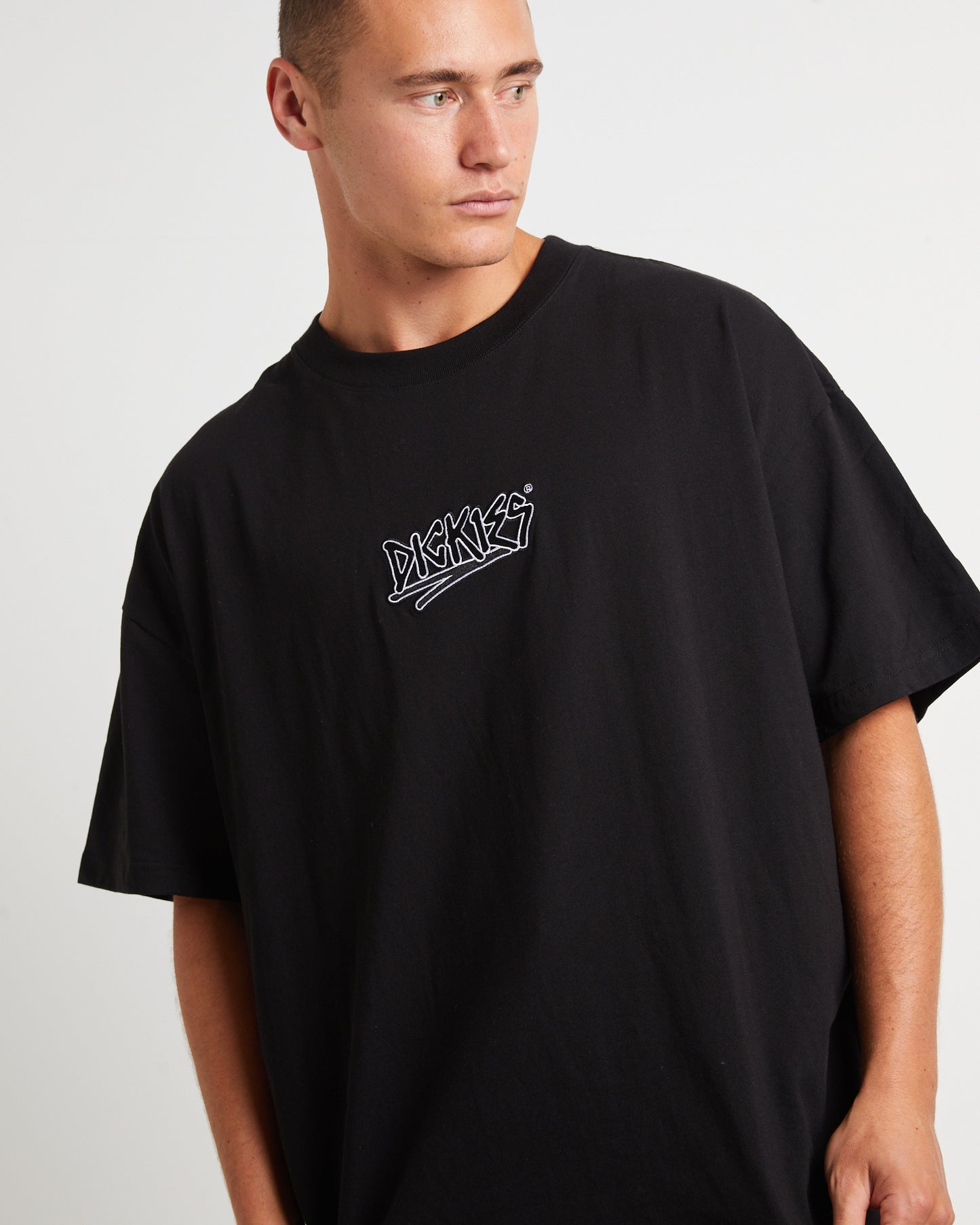 Brained 330 Short Sleeve T-Shirt in Black