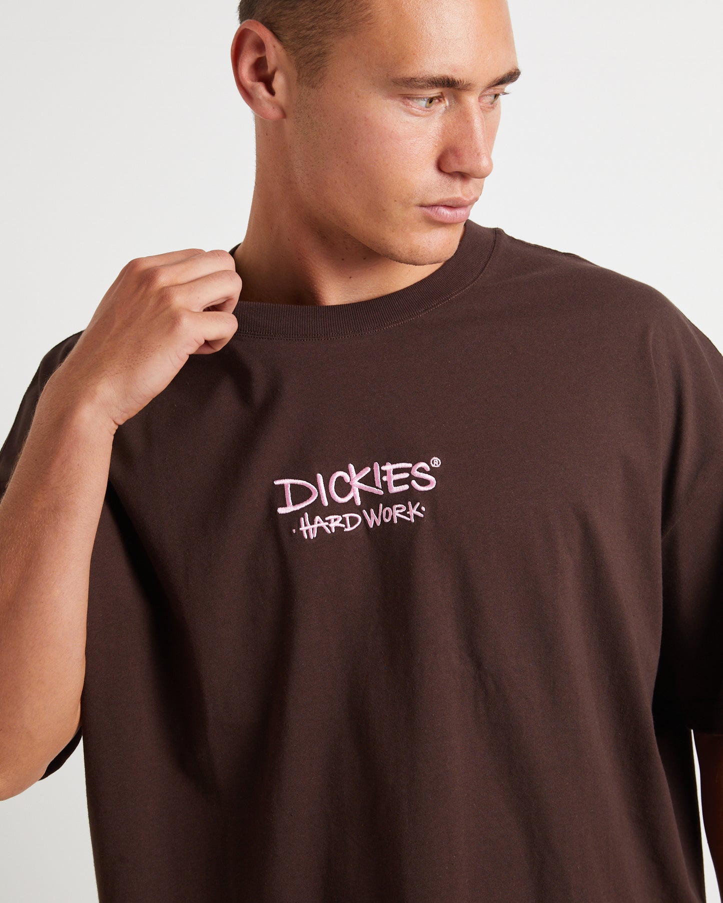 Beastly 330 Short Sleeve T-Shirt in Chocolate