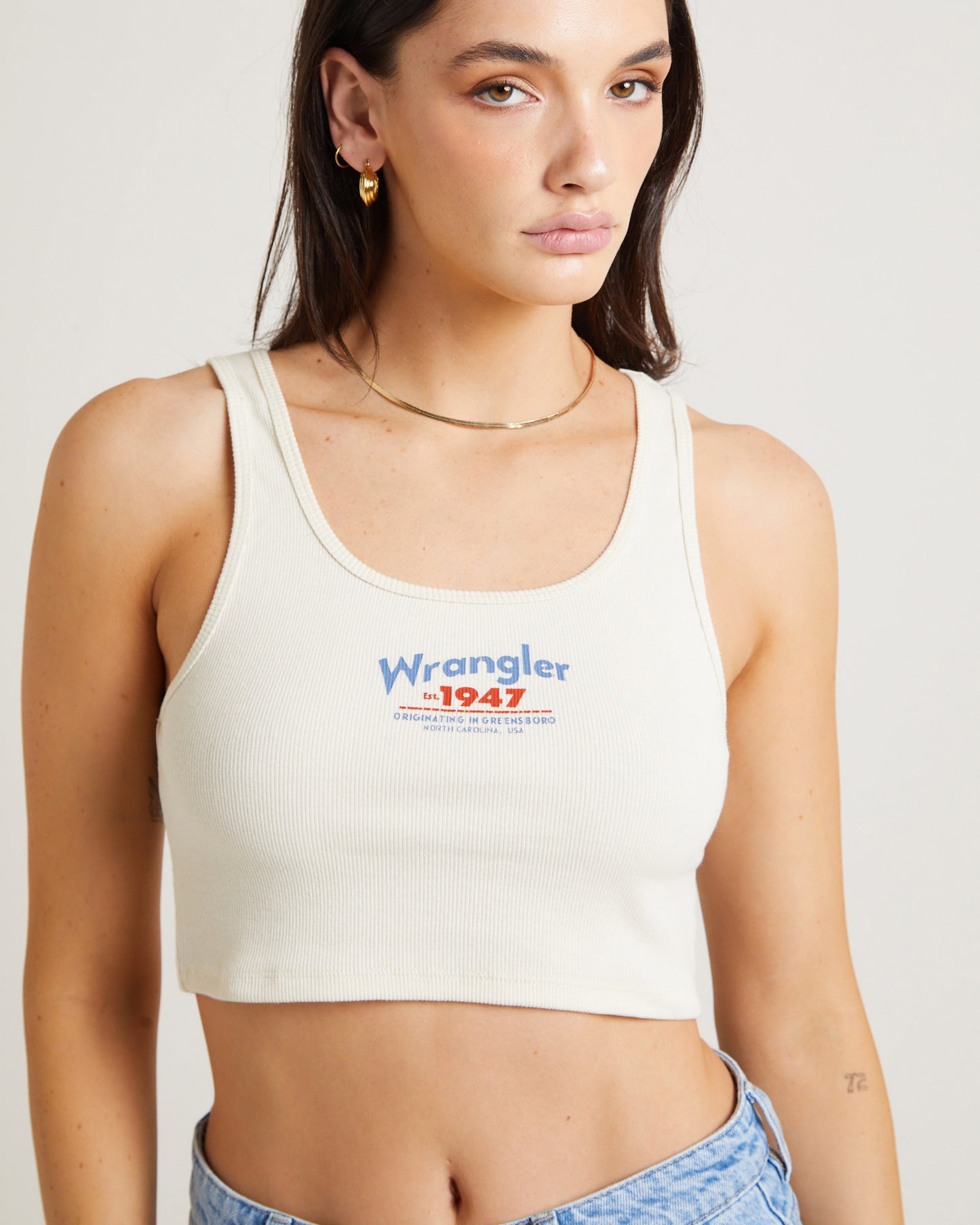 Reaction 1947 Tank Top in Ecru