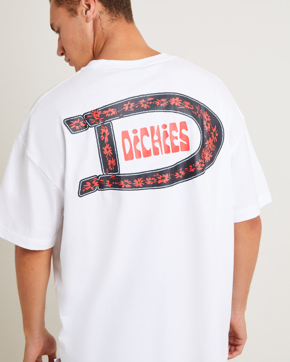 Daisy Chain 330 Short Sleeve T-Shirt in White WHITE