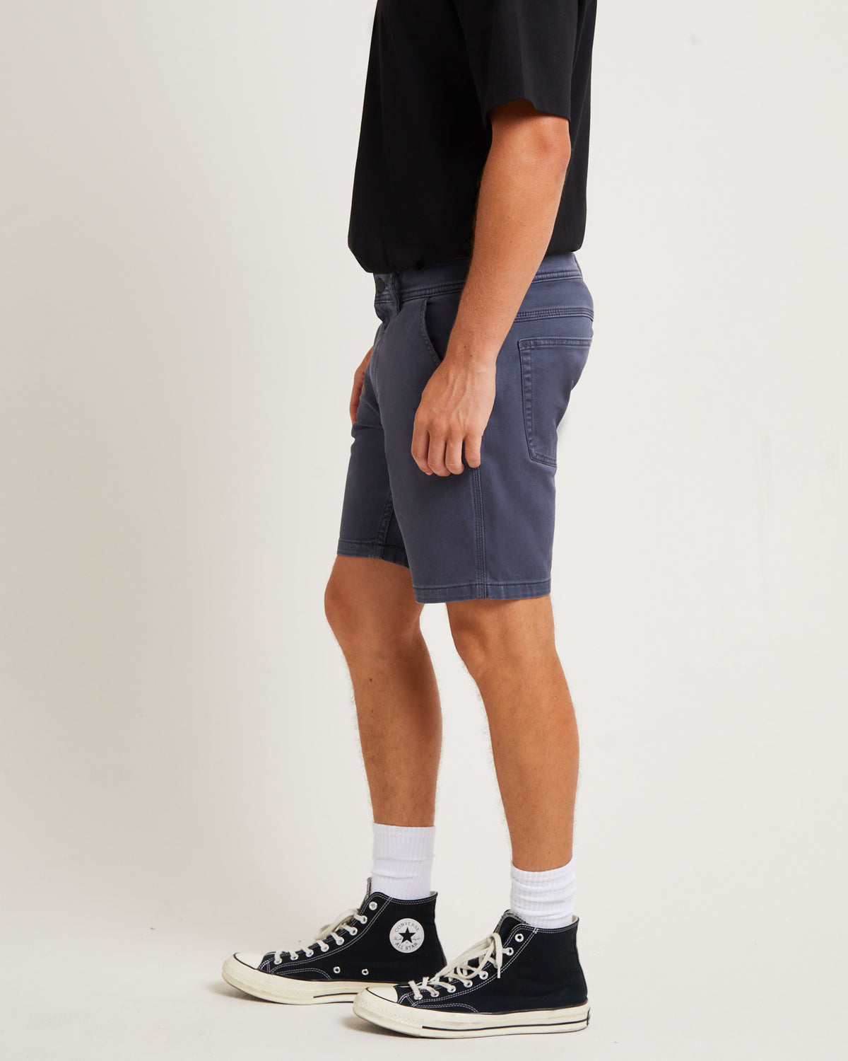 Cody Workwear Shorts in Slate ATLANTIC GREY