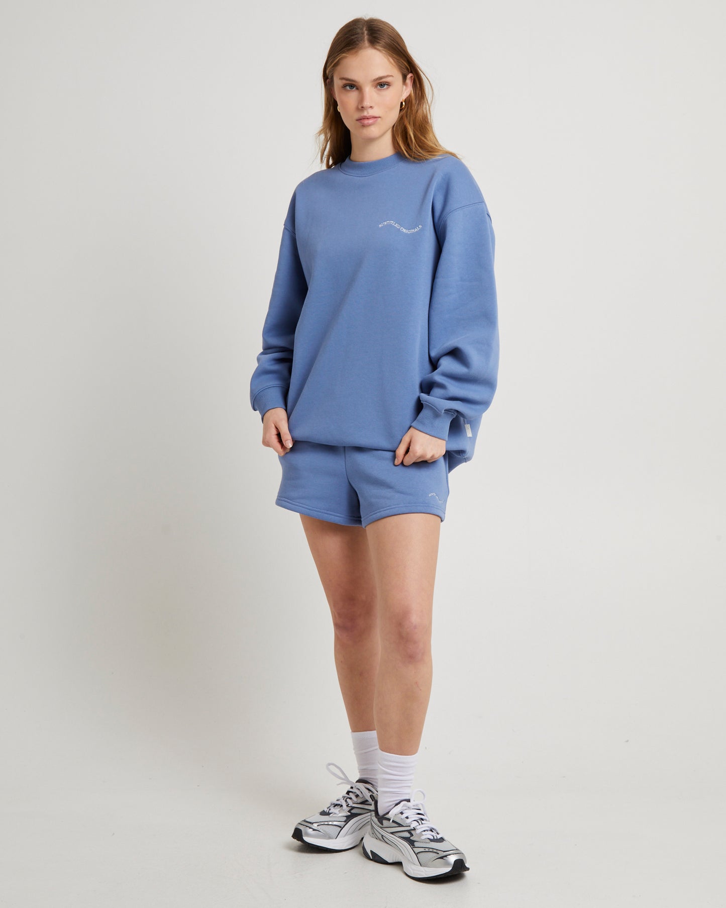 Oversized Wave Origin Fleece Jumper