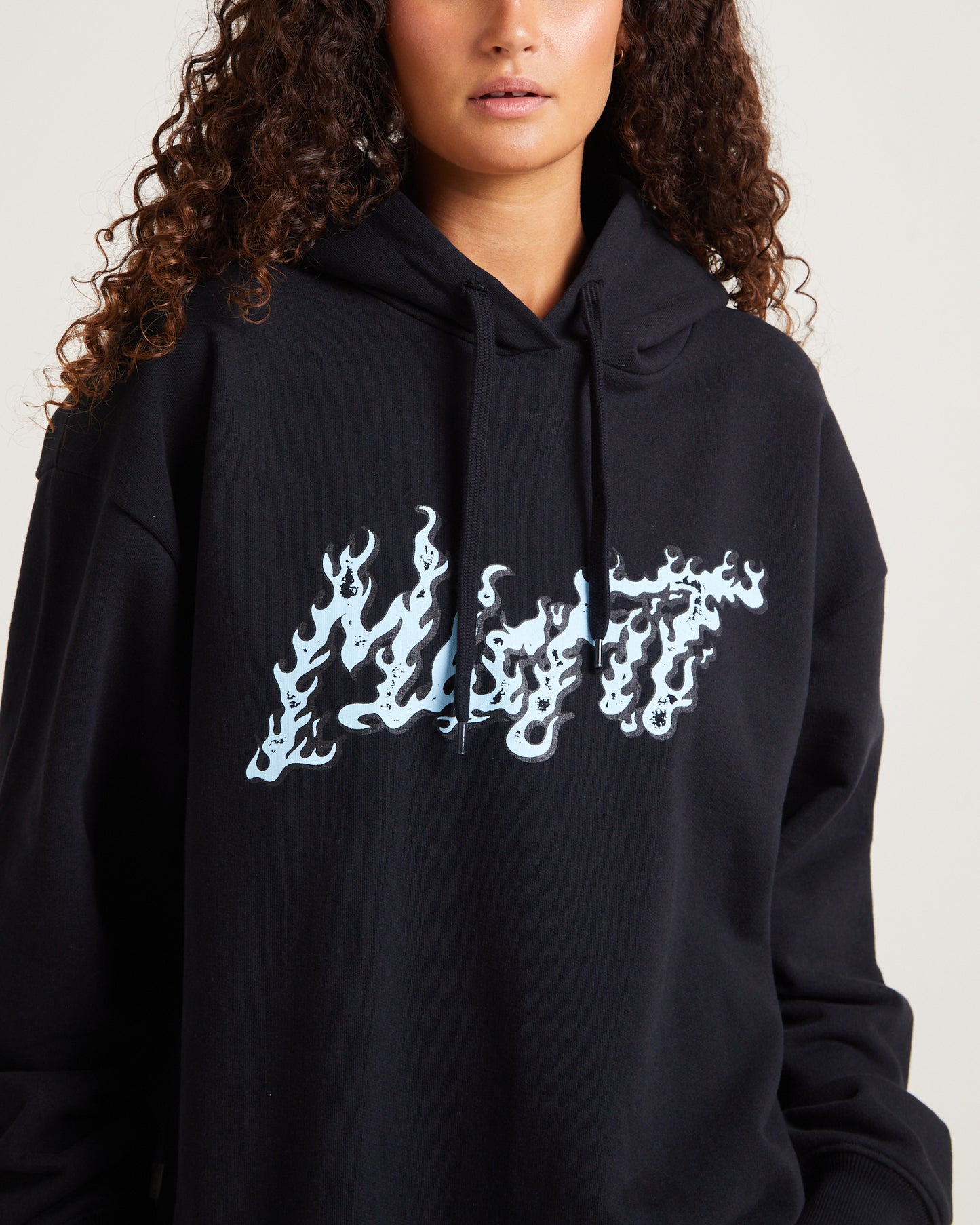Sleep Cells Oversized Hoodie Black