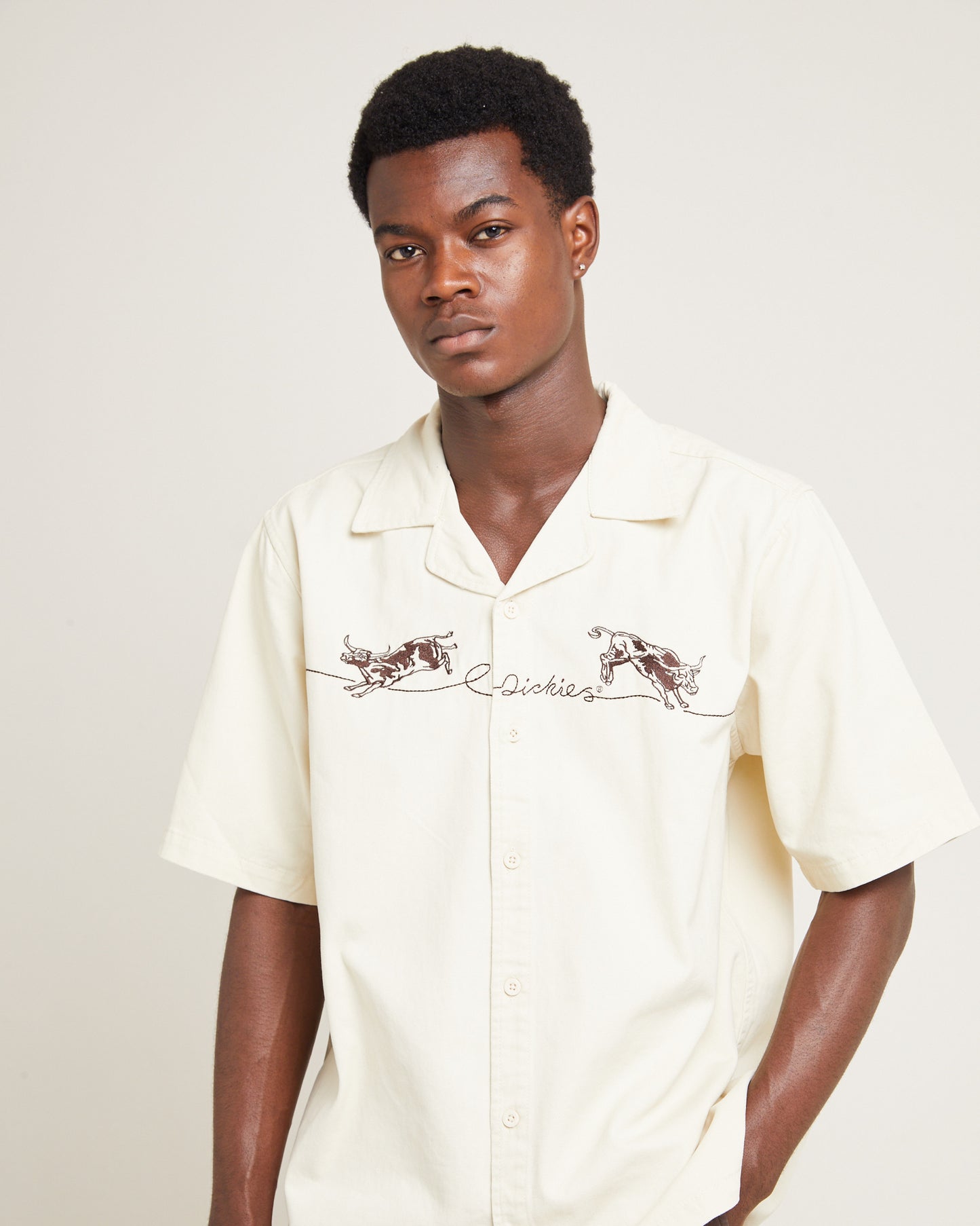 Bully Boy Short Sleeve Shirt Bone