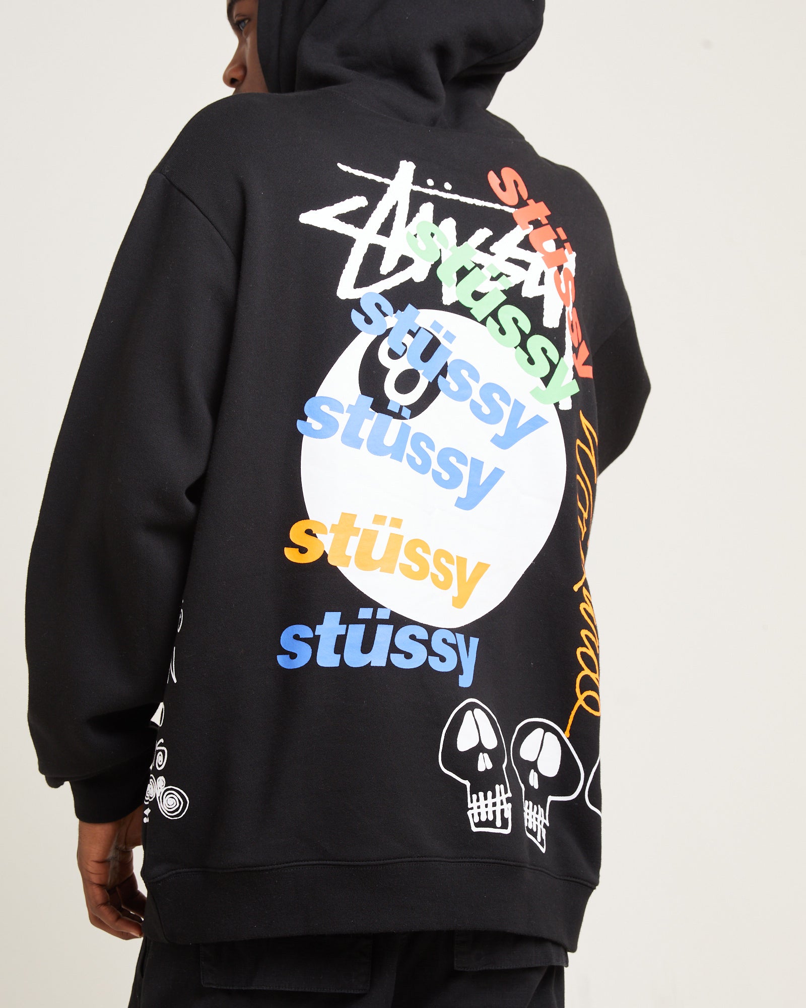 Stussy パーカー Test Strike Fleece Hoodie Test Strike Fleece Hoodie Black – General Pants Co.