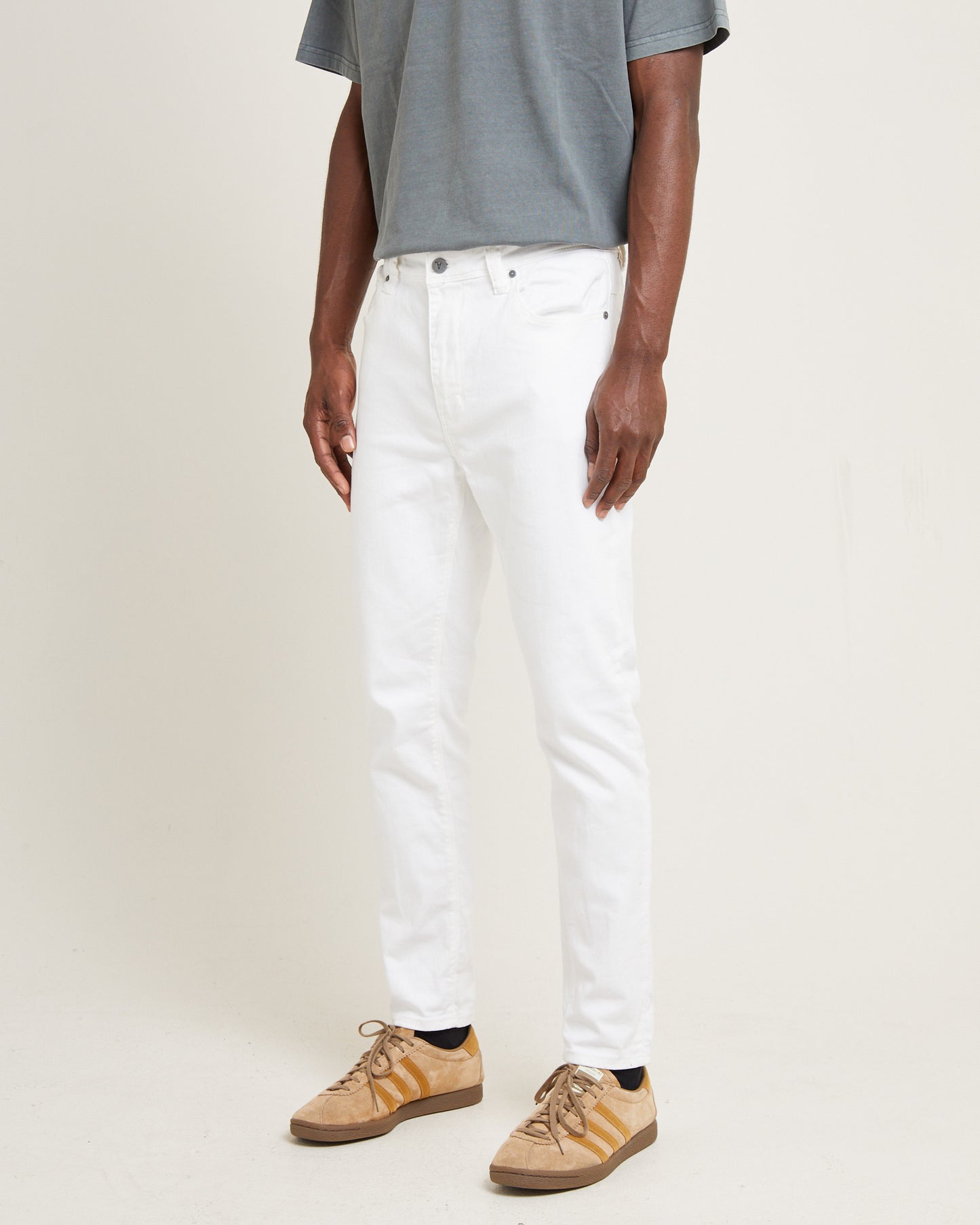 A Dropped Skinny Denim Jeans