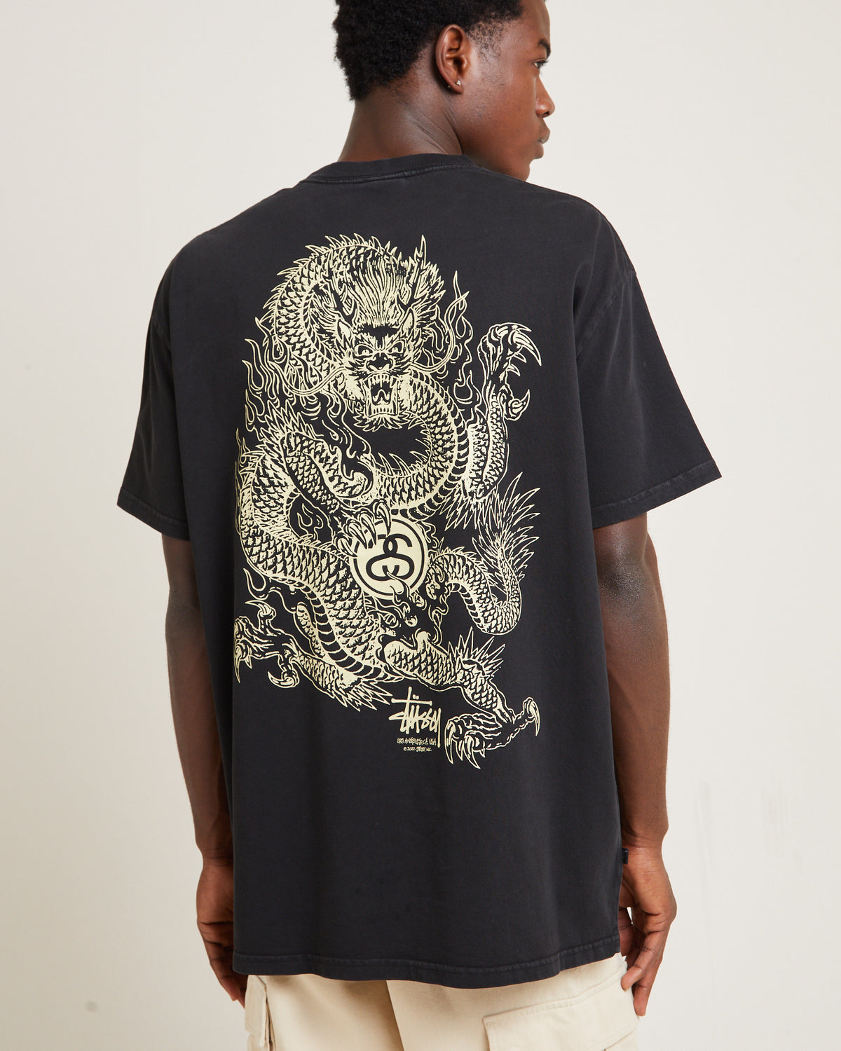 Dragon Short Sleeve T-Shirt Black BLACK