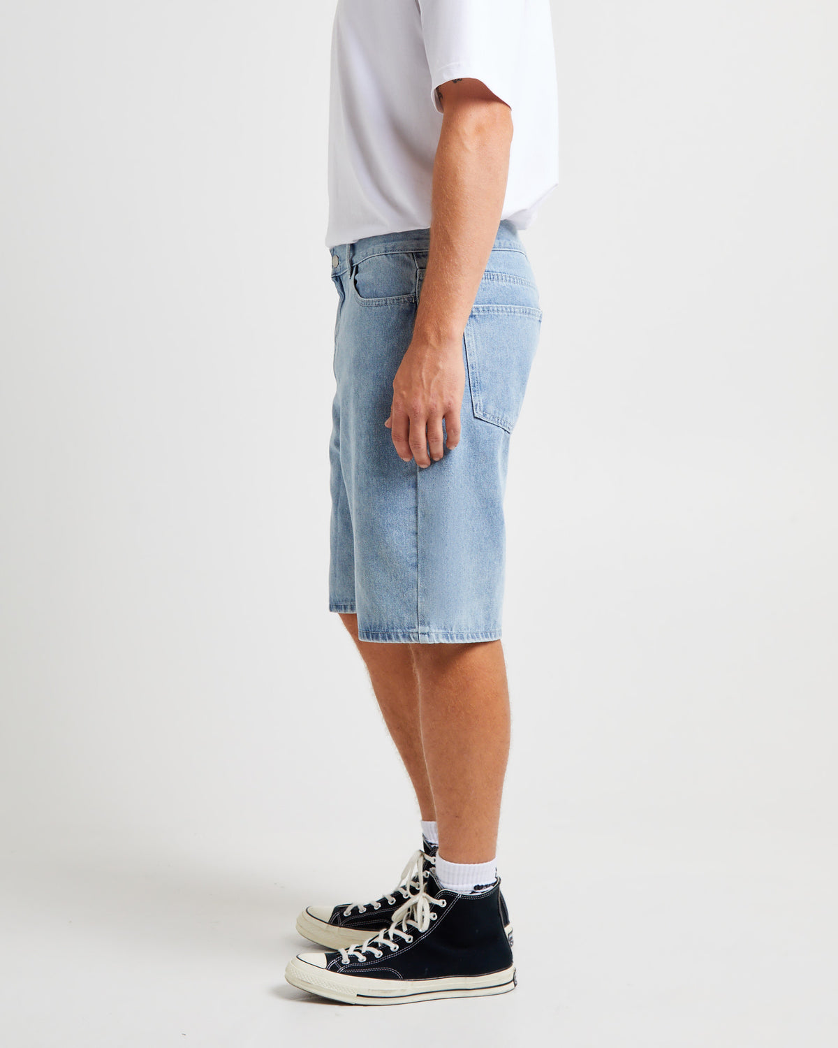 Big Ol Denim Shorts Light Blue LIGHT