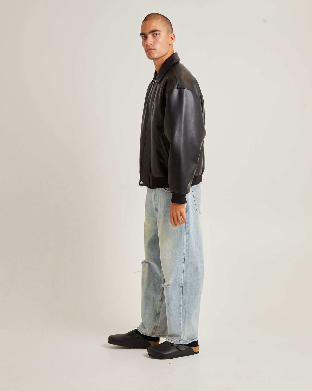 Seidler Bomber Jacket Black BLACK