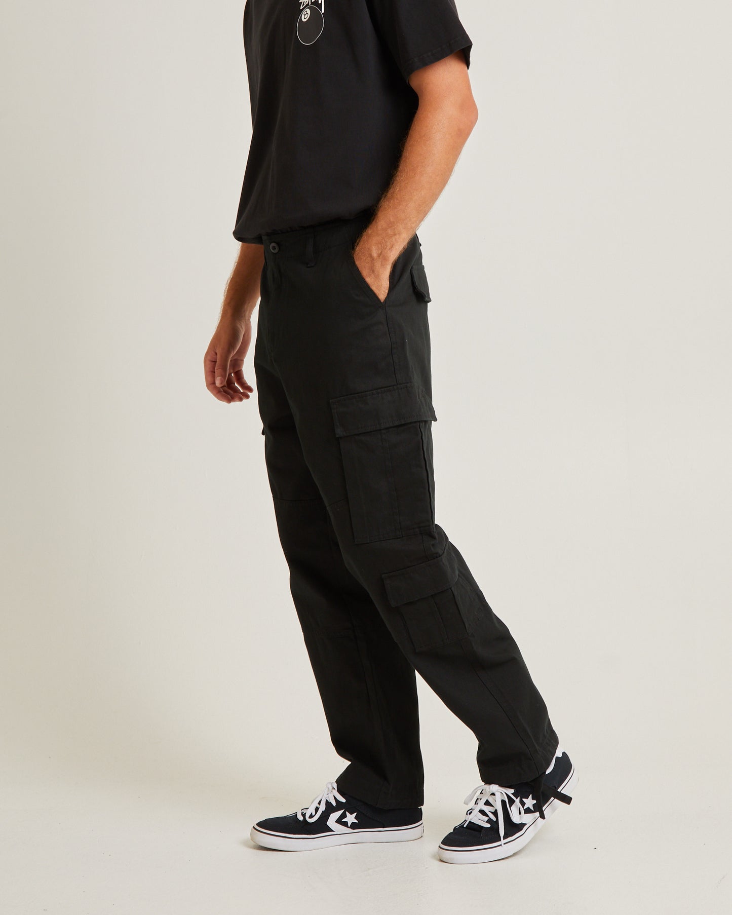 Surplus Cargo Pants Black