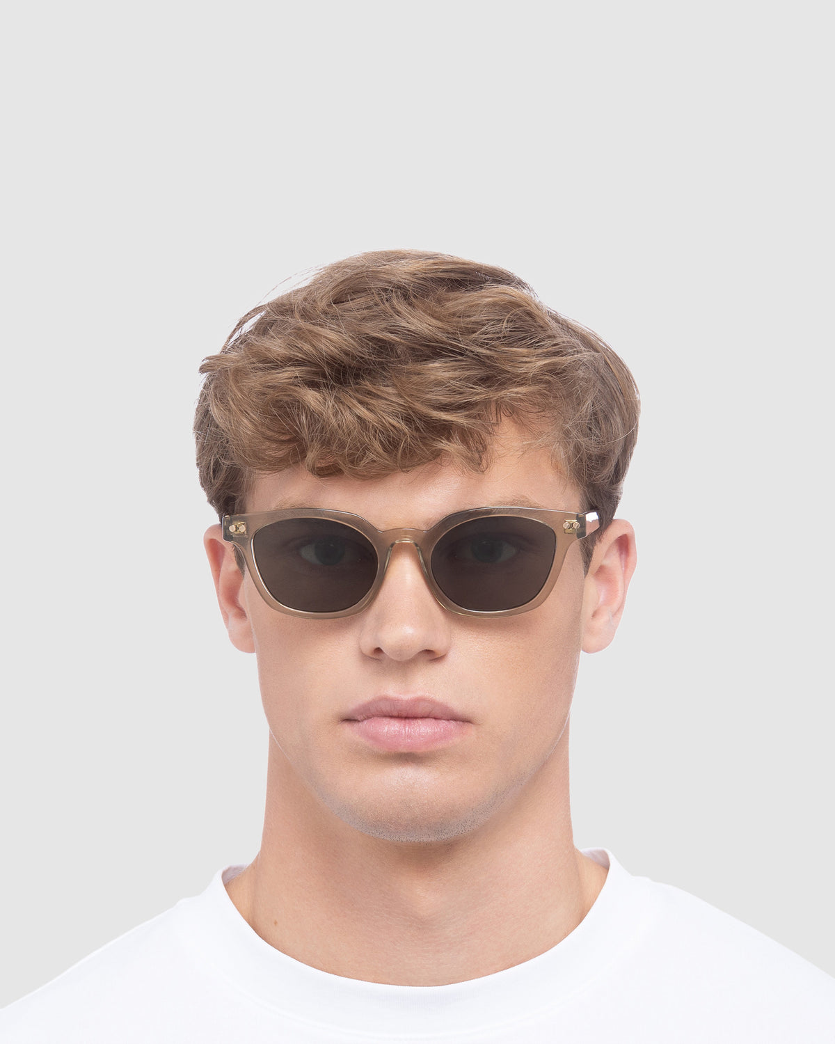 Afends X Le Specs Facade Sunglasses Clear CLEAR