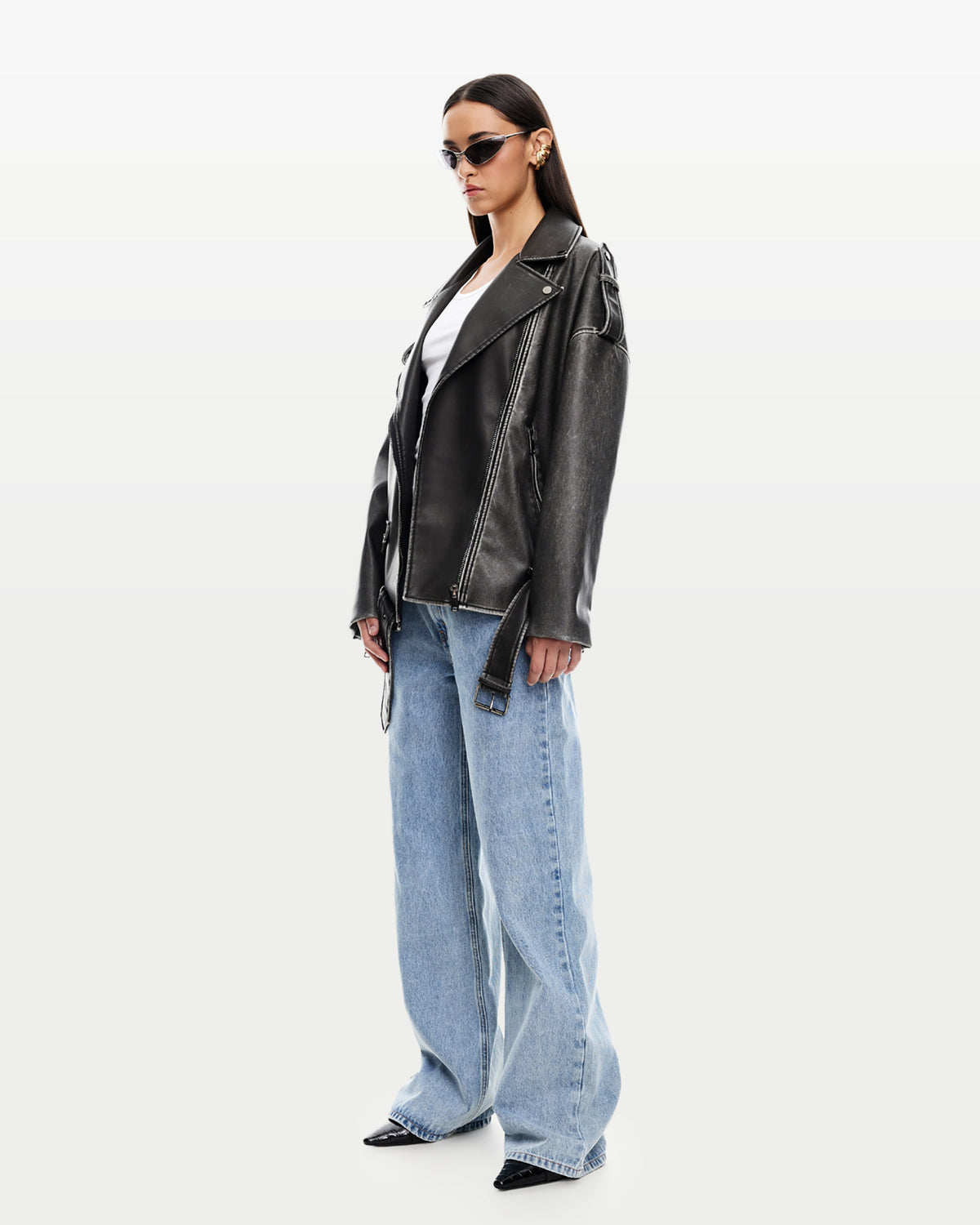Ace Biker Jacket CHARCOAL