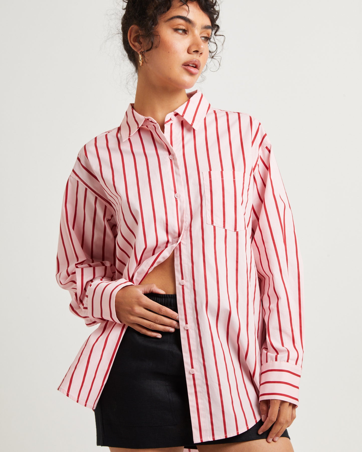 Poppy Poplin Long Sleeve Shirt