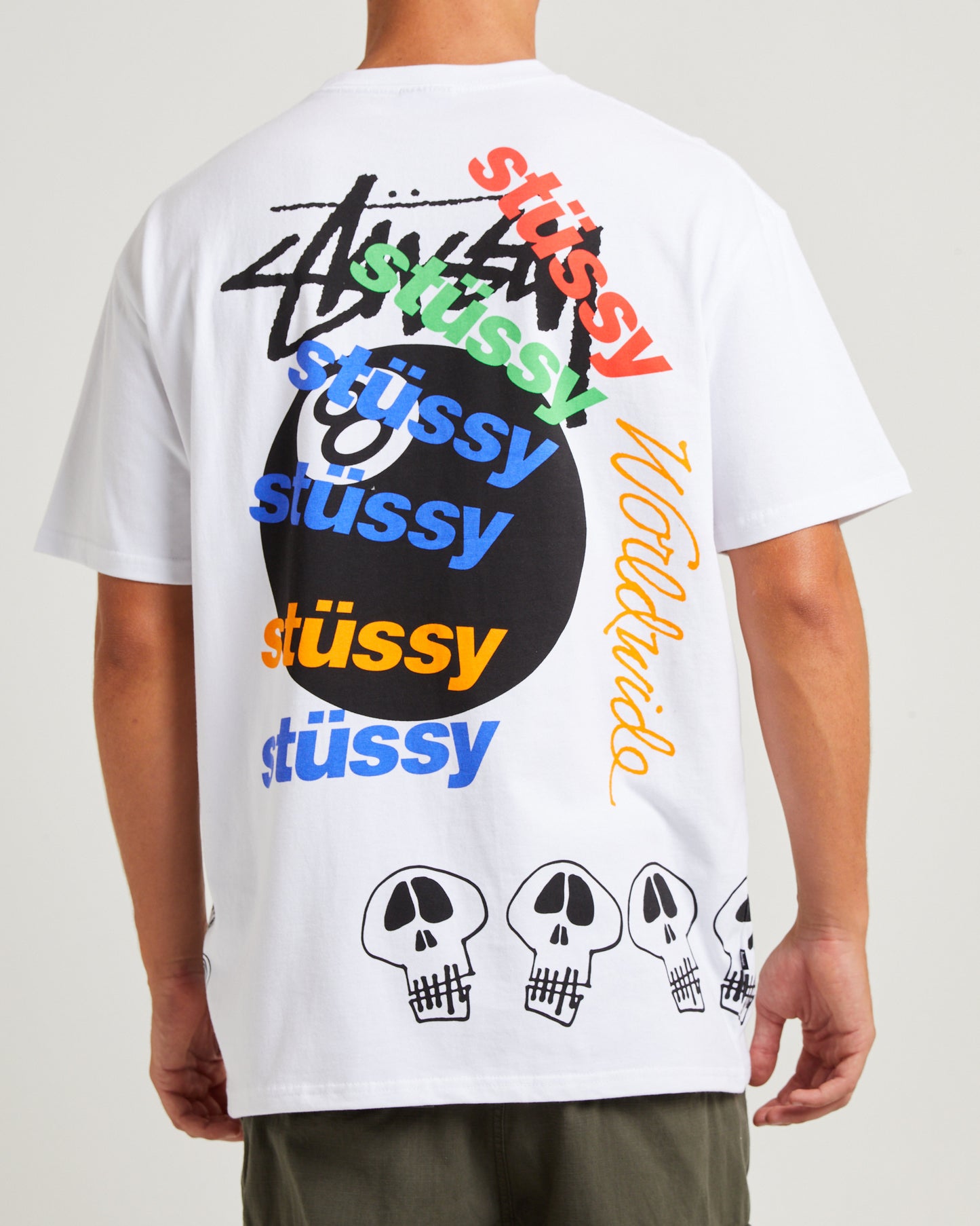 Test Strike Heavyweight Short Sleeve T-Shirt White