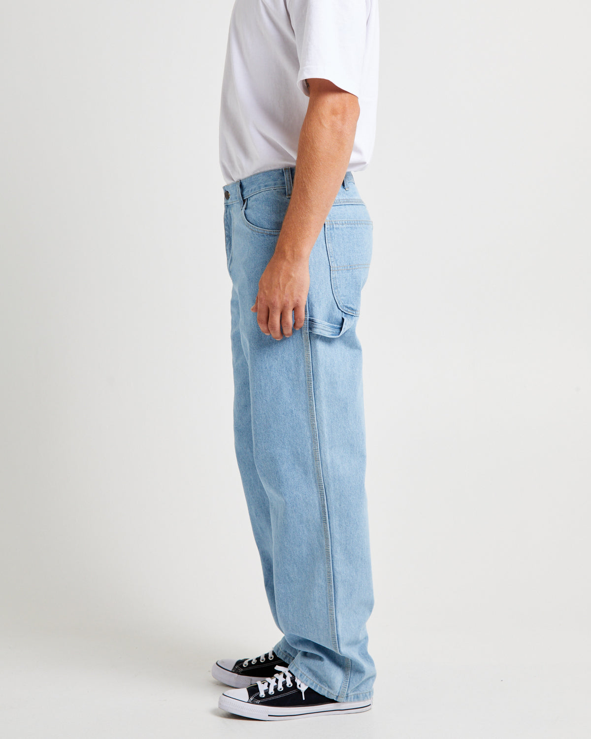Relaxed Fit Carpenter Denim Jeans Light LIGHT INDIGO