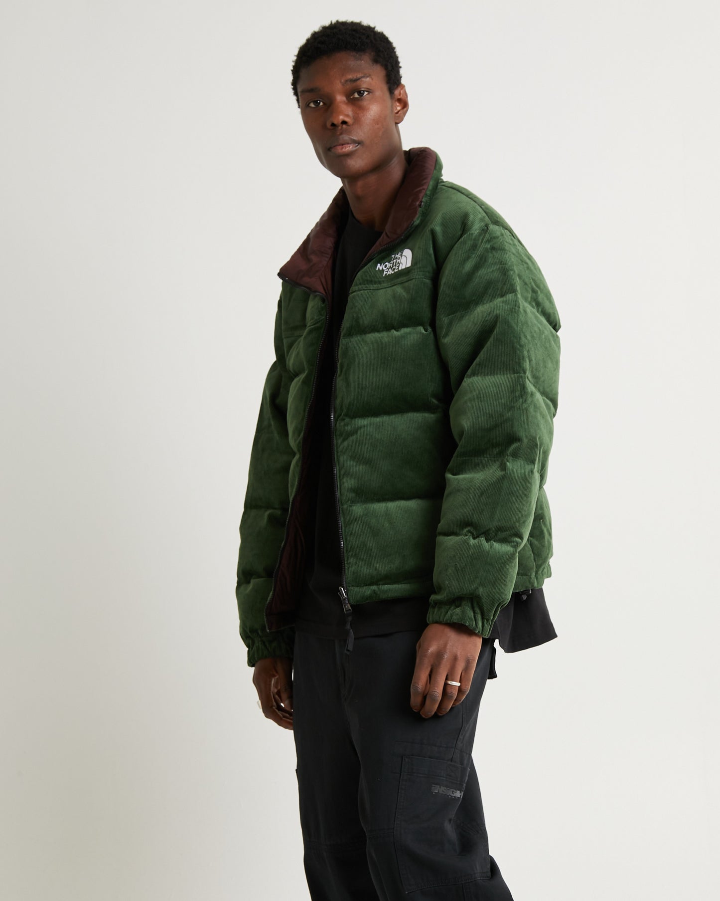 92 Reversible Nuptse Jacket Pine Needle Green