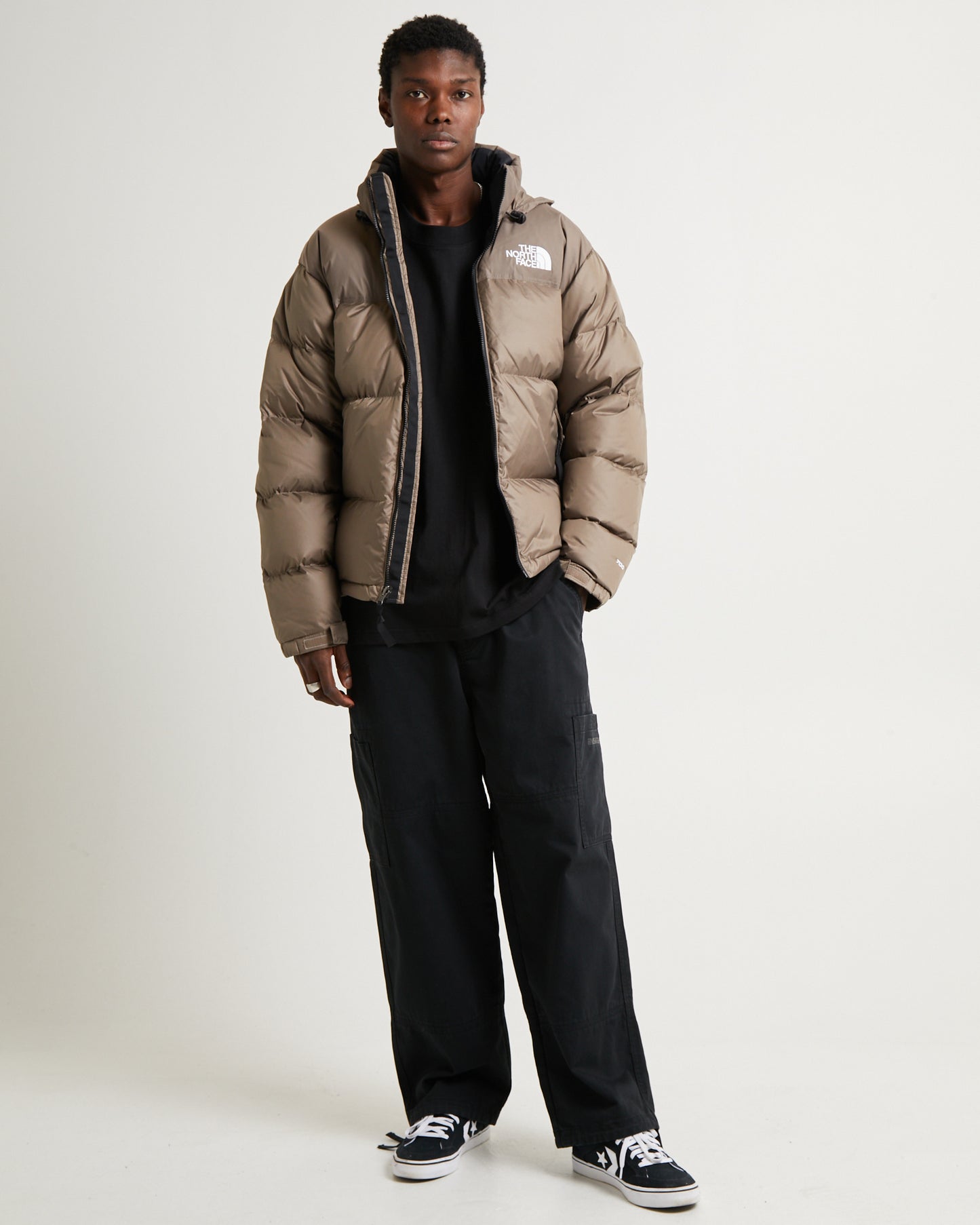 1996 Retro Nuptse Jacket Falcon Brown