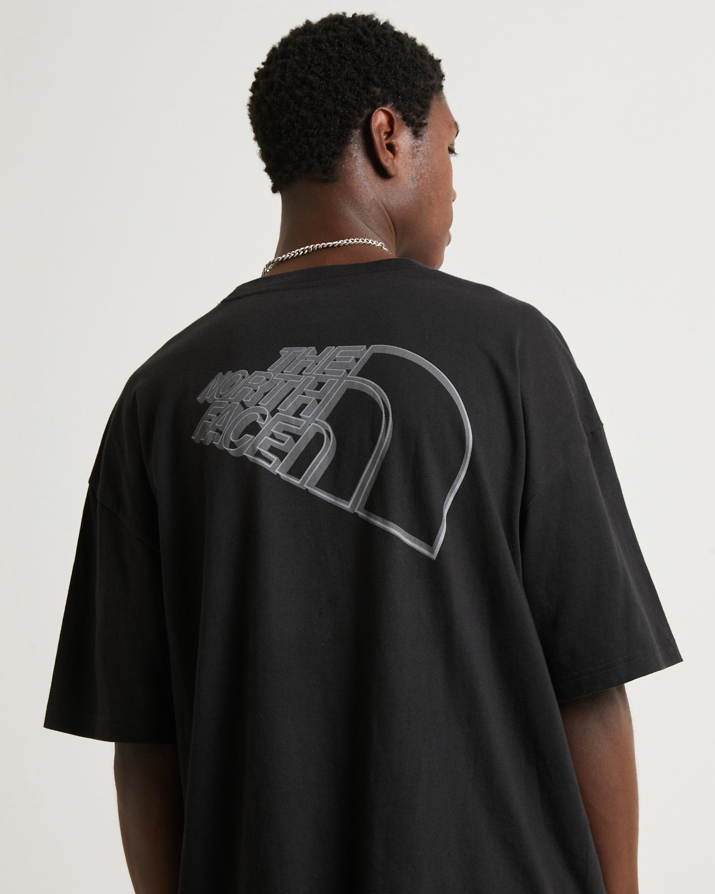 Coordinates Box Fit Short Sleeve T-Shirt Black