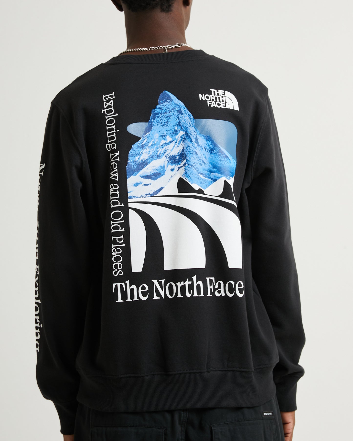 Places We Love Crew Neck Jumper Black