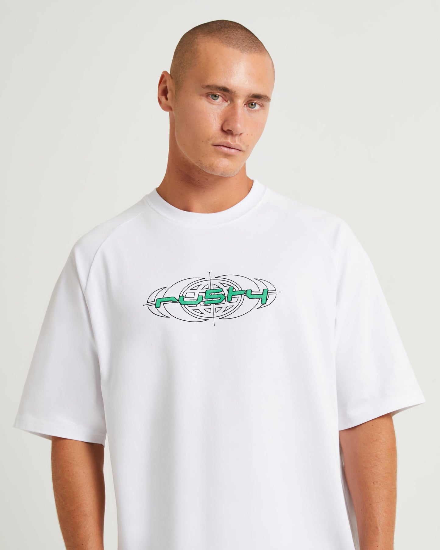 Morpheus Short Sleeve Raglan T-Shirt White