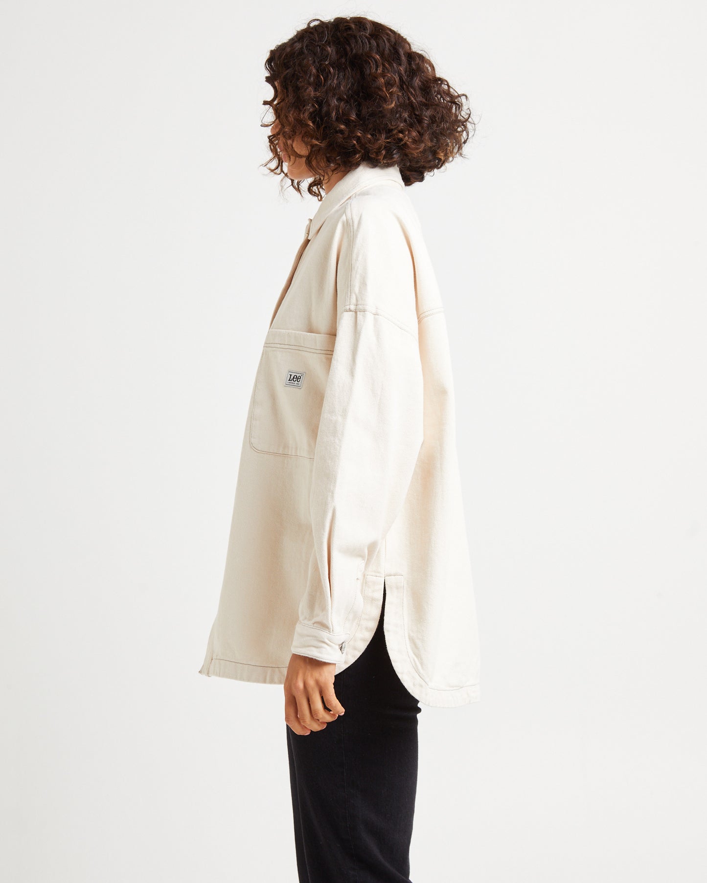 Lee Limited Denim Shacket Unbleached