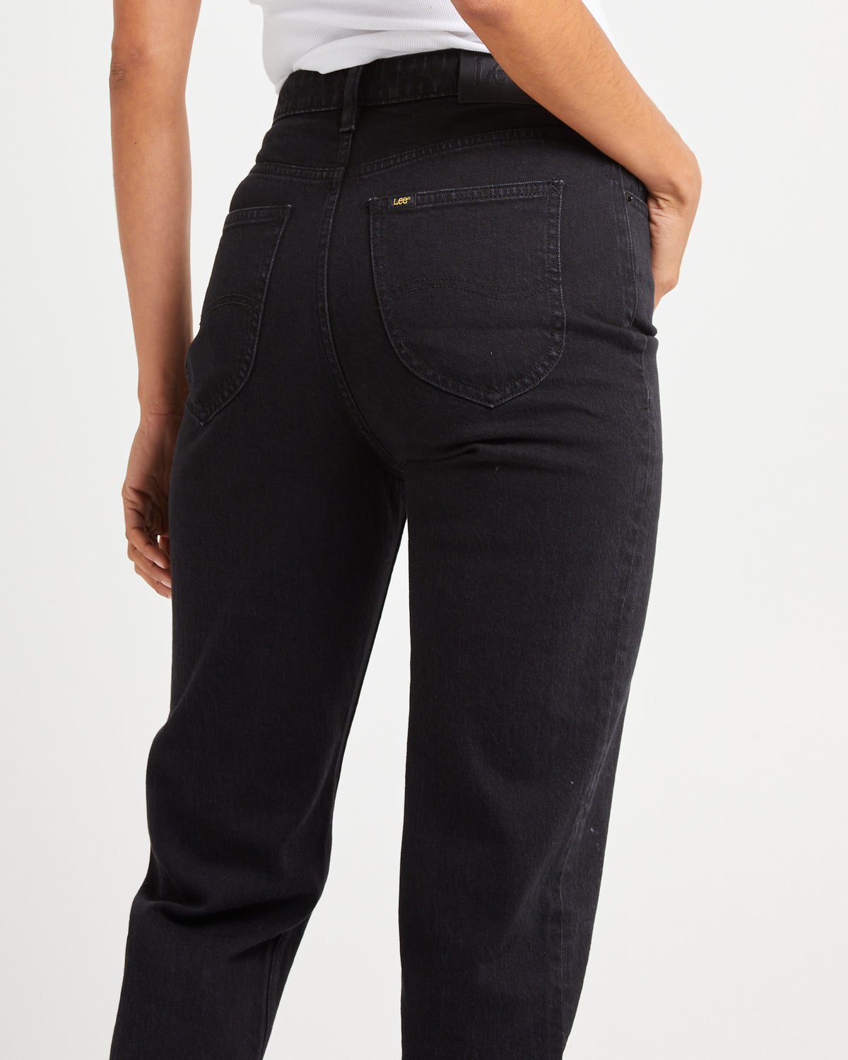 High Mom Jeans Homme Black HOMME BLACK