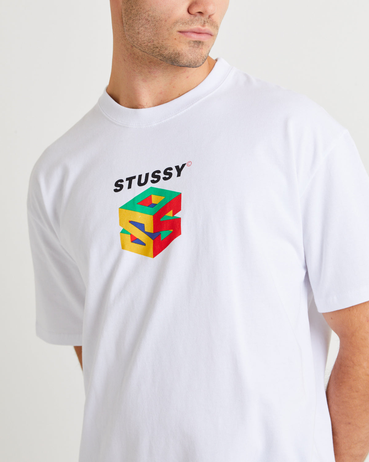 S64 Heavyweight Short Sleeve T-Shirt White WHITE