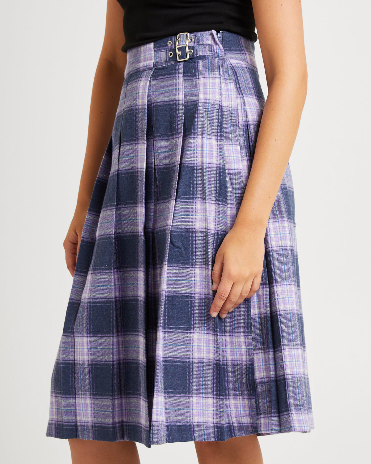Paris Texas Midi Skirt NAVY