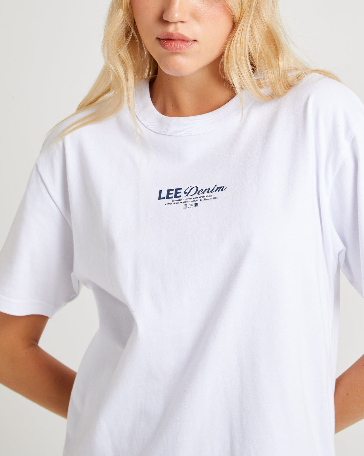 Signature Relaxed T-Shirt Optic White OPTIC WHITE